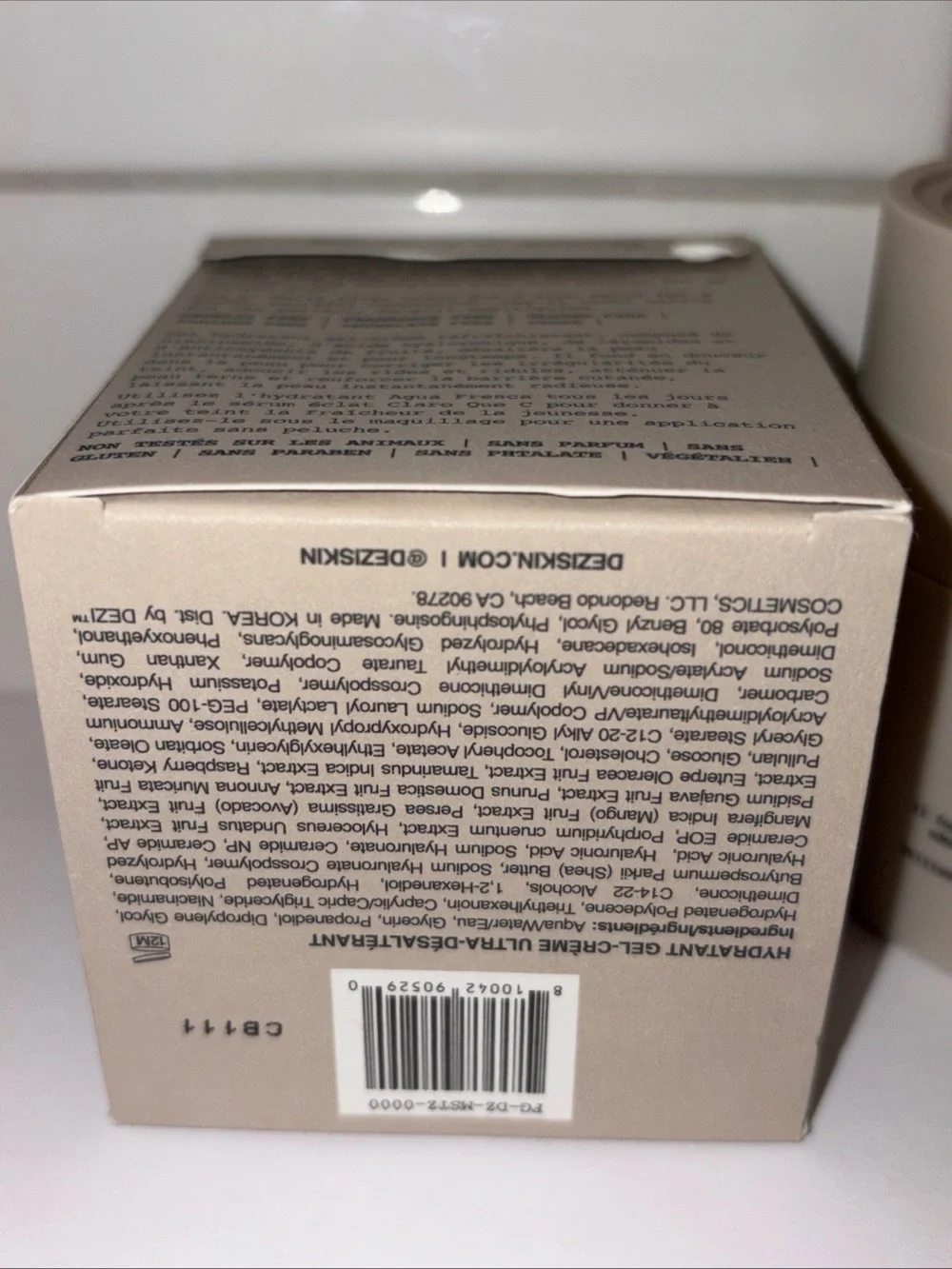 Dezi Skin Agua Fresca Thirst Quenching Gel-Crème Moisturizer 1.7 fl oz 50 ml NIB
